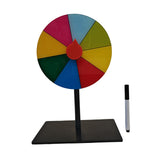 Maxbell Table Prize Turntable Tabletop Fortune Wheel for Pub Teaching Activity Props 8 Grids