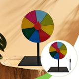 Maxbell Table Prize Turntable Tabletop Fortune Wheel for Pub Teaching Activity Props 8 Grids