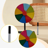 Maxbell Table Prize Turntable Tabletop Fortune Wheel for Pub Teaching Activity Props 8 Grids