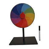 Maxbell Table Prize Turntable Tabletop Fortune Wheel for Pub Teaching Activity Props 10 Grids