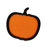 Maxbell Pumpkin Shaped Letter Board Felt Message Bulletin Board for Party Home Decor orange