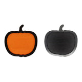 Maxbell Pumpkin Shaped Letter Board Felt Message Bulletin Board for Party Home Decor orange
