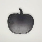 Maxbell Pumpkin Shaped Letter Board Felt Message Bulletin Board for Party Home Decor black