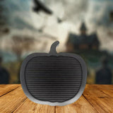Maxbell Pumpkin Shaped Letter Board Felt Message Bulletin Board for Party Home Decor black