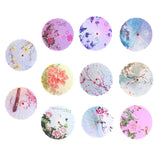 Maxbell Chinese Oiled Paper Umbrella Oriental Parasol for Holiday Stage Show Wedding Style A
