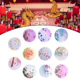 Maxbell Chinese Oiled Paper Umbrella Oriental Parasol for Holiday Stage Show Wedding Style A