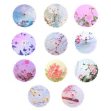Maxbell Chinese Oiled Paper Umbrella Oriental Parasol for Holiday Stage Show Wedding Style A