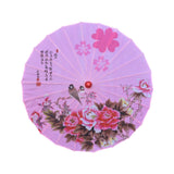 Maxbell Chinese Oiled Paper Umbrella Oriental Parasol for Holiday Stage Show Wedding Style C