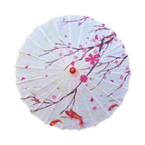 Maxbell Chinese Oiled Paper Umbrella Oriental Parasol for Holiday Stage Show Wedding Style E