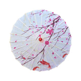 Maxbell Chinese Oiled Paper Umbrella Oriental Parasol for Holiday Stage Show Wedding Style E