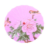 Maxbell Chinese Oiled Paper Umbrella Oriental Parasol for Holiday Stage Show Wedding Style F