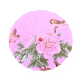 Maxbell Chinese Oiled Paper Umbrella Oriental Parasol for Holiday Stage Show Wedding Style F