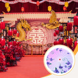 Maxbell Chinese Oiled Paper Umbrella Oriental Parasol for Holiday Stage Show Wedding Style G