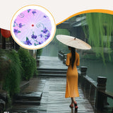 Maxbell Chinese Oiled Paper Umbrella Oriental Parasol for Holiday Stage Show Wedding Style G