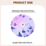 Maxbell Chinese Oiled Paper Umbrella Oriental Parasol for Holiday Stage Show Wedding Style G