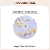 Maxbell Chinese Oiled Paper Umbrella Oriental Parasol for Holiday Stage Show Wedding Style H