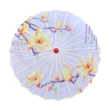 Maxbell Chinese Oiled Paper Umbrella Oriental Parasol for Holiday Stage Show Wedding Style H