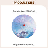 Maxbell Chinese Oiled Paper Umbrella Oriental Parasol for Holiday Stage Show Wedding Style I