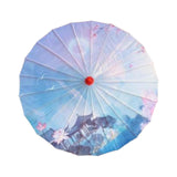 Maxbell Chinese Oiled Paper Umbrella Oriental Parasol for Holiday Stage Show Wedding Style I