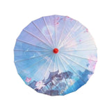 Maxbell Chinese Oiled Paper Umbrella Oriental Parasol for Holiday Stage Show Wedding Style I