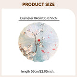 Maxbell Chinese Oiled Paper Umbrella Oriental Parasol for Holiday Stage Show Wedding Style J