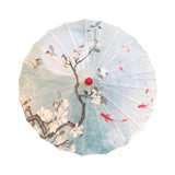 Maxbell Chinese Oiled Paper Umbrella Oriental Parasol for Holiday Stage Show Wedding Style J