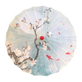 Maxbell Chinese Oiled Paper Umbrella Oriental Parasol for Holiday Stage Show Wedding Style J