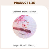 Maxbell Chinese Oiled Paper Umbrella Oriental Parasol for Holiday Stage Show Wedding Style K