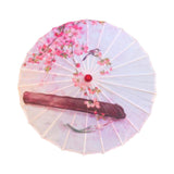 Maxbell Chinese Oiled Paper Umbrella Oriental Parasol for Holiday Stage Show Wedding Style K