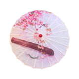 Maxbell Chinese Oiled Paper Umbrella Oriental Parasol for Holiday Stage Show Wedding Style K