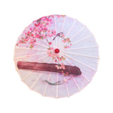 Maxbell Chinese Oiled Paper Umbrella Oriental Parasol for Holiday Stage Show Wedding Style K