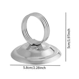 Maxbell 6Pcs Table Number Holders Stainless Steel for Centerpieces Reception Picture
