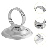 Maxbell 6Pcs Table Number Holders Stainless Steel for Centerpieces Reception Picture