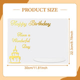 Maxbell Cake Stand Multifunctional Cake Decoration for Baby Shower Tea Party Wedding Style A