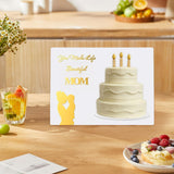 Maxbell Cake Stand Multifunctional Cake Decoration for Baby Shower Tea Party Wedding Style B