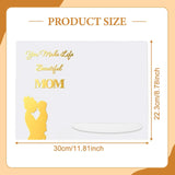 Maxbell Cake Stand Multifunctional Cake Decoration for Baby Shower Tea Party Wedding Style B