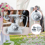 Maxbell Audio Guest Book Wedding Phone Decoration for Confessions Gathering Birthday White