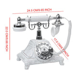 Maxbell Audio Guest Book Wedding Phone Decoration for Confessions Gathering Birthday White