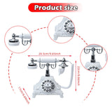 Maxbell Audio Guest Book Phone Ornament for Engagement Birthday Celebration Proposal White