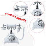 Maxbell Audio Guest Book Phone Ornament for Engagement Birthday Celebration Proposal White