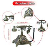 Maxbell Audio Guest Book Phone Ornament for Engagement Birthday Celebration Proposal Silver