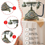 Maxbell Audio Guest Book Phone Ornament for Engagement Birthday Celebration Proposal Silver