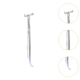 Maxbell 10x Satin Wedding Chair Bows Elegant with Ties for Background Banquet Events