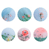 Maxbell Chinese Oiled Paper Umbrella Oriental Parasol for Photography Costumes Props Style A