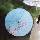 Maxbell Chinese Oiled Paper Umbrella Oriental Parasol for Photography Costumes Props Style A