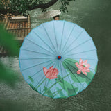 Maxbell Chinese Oiled Paper Umbrella Oriental Parasol for Photography Costumes Props Style B