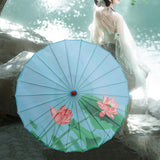 Maxbell Chinese Oiled Paper Umbrella Oriental Parasol for Photography Costumes Props Style B