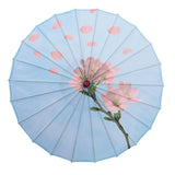 Maxbell Chinese Oiled Paper Umbrella Oriental Parasol for Photography Costumes Props Style C