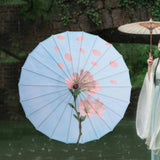 Maxbell Chinese Oiled Paper Umbrella Oriental Parasol for Photography Costumes Props Style C
