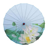 Maxbell Chinese Oiled Paper Umbrella Oriental Parasol for Photography Costumes Props Style D